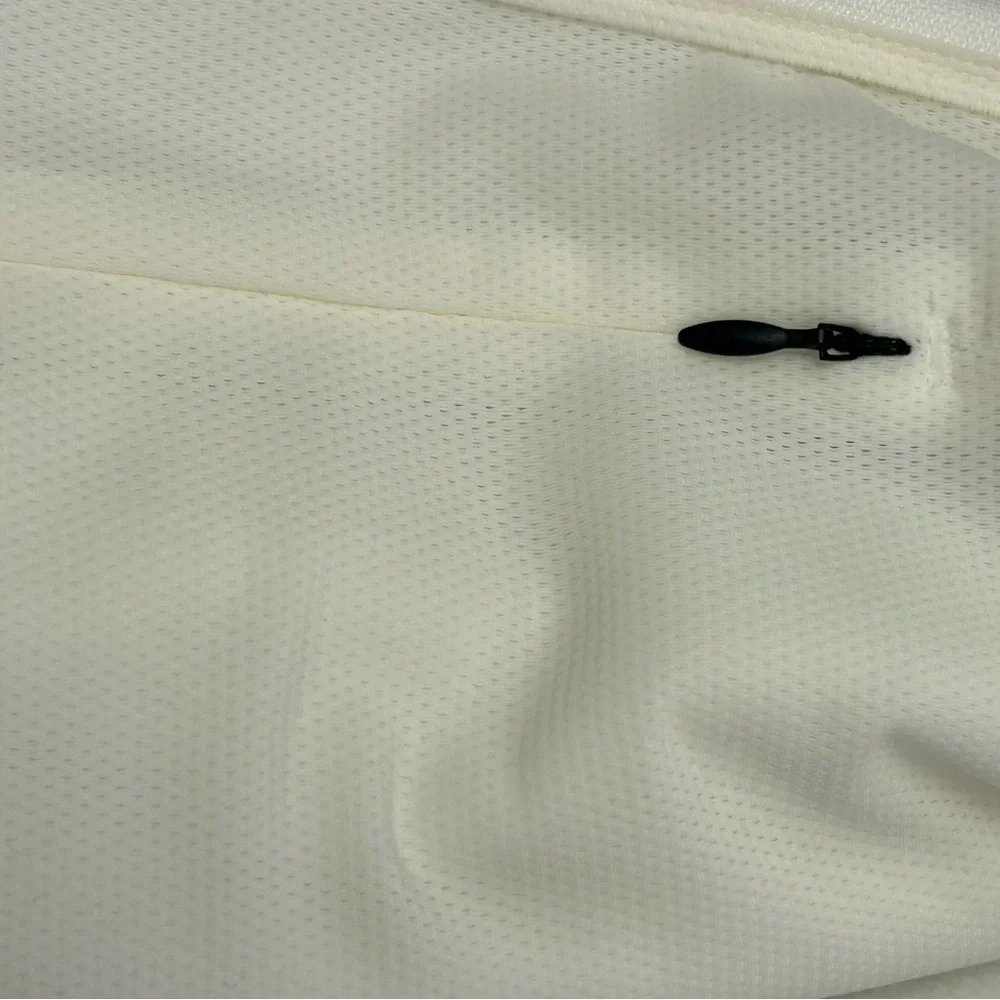 NOBULL Men’s White Zip-Up Fleece Performance Vest XL - Picture 5 of 5